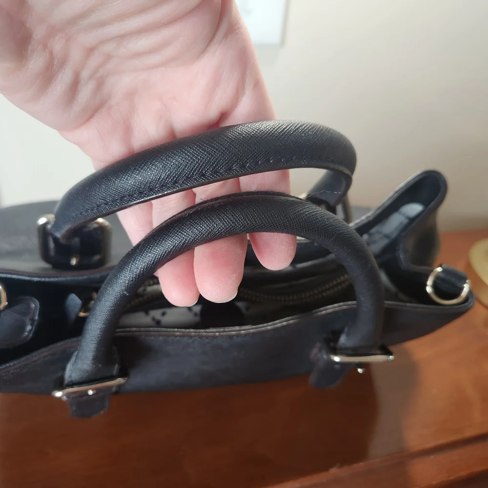 kate spade New York Black Saffiano Leather Handbag - Picture 8 of 15